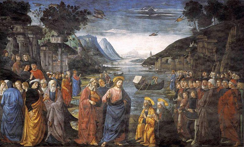 Domenico Ghirlandaio Calling of the Apostles Sweden oil painting art